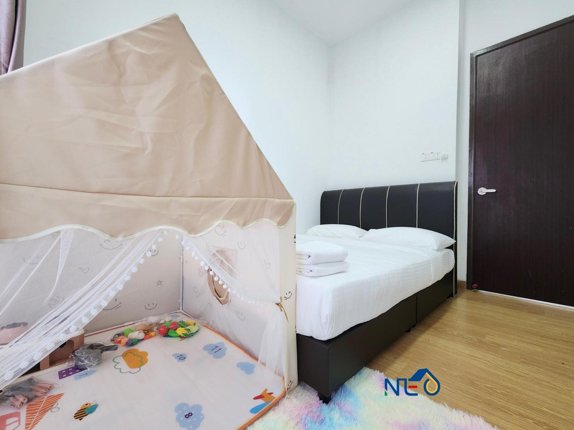Country Garden Danga Bay Instyle Sea View Homestay Suite By Neo ジョホールバル 部屋 写真